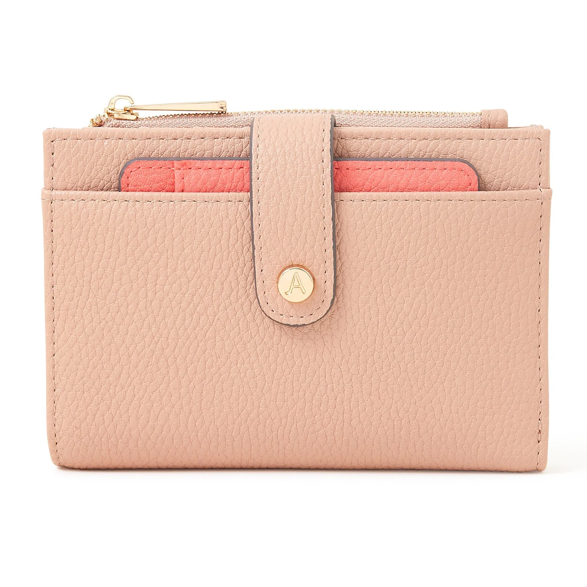 Accessorize London Cream Removable Cardholder Purse