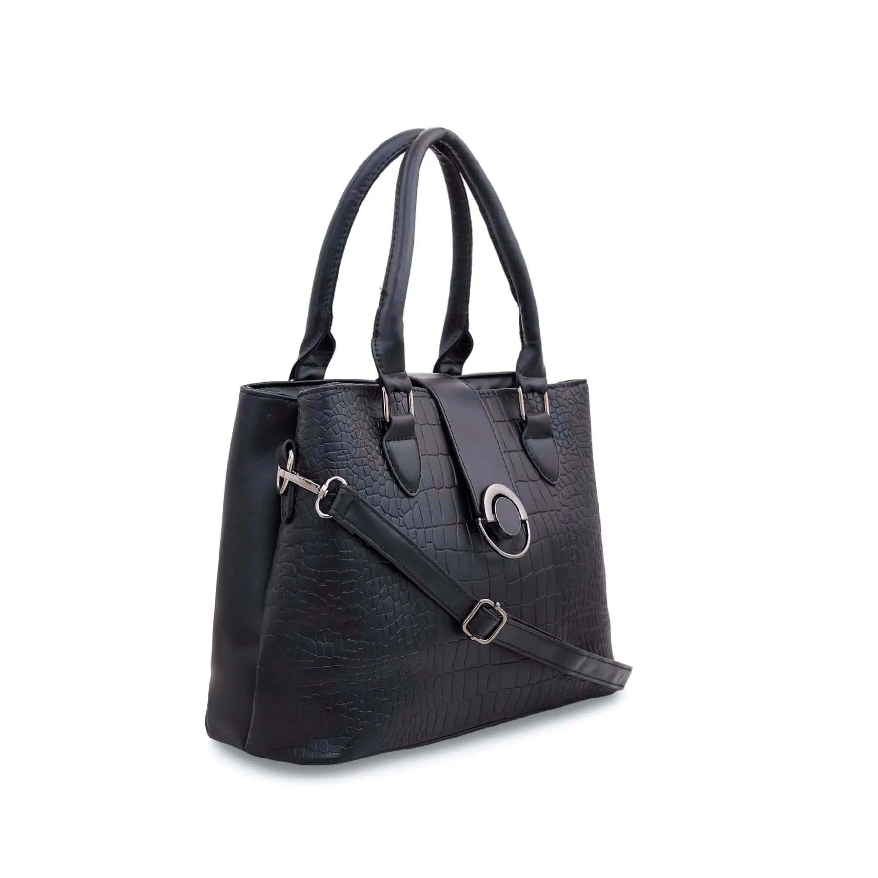 Black Formal Hand Bag P35891