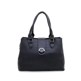 Black Formal Hand Bag P35891