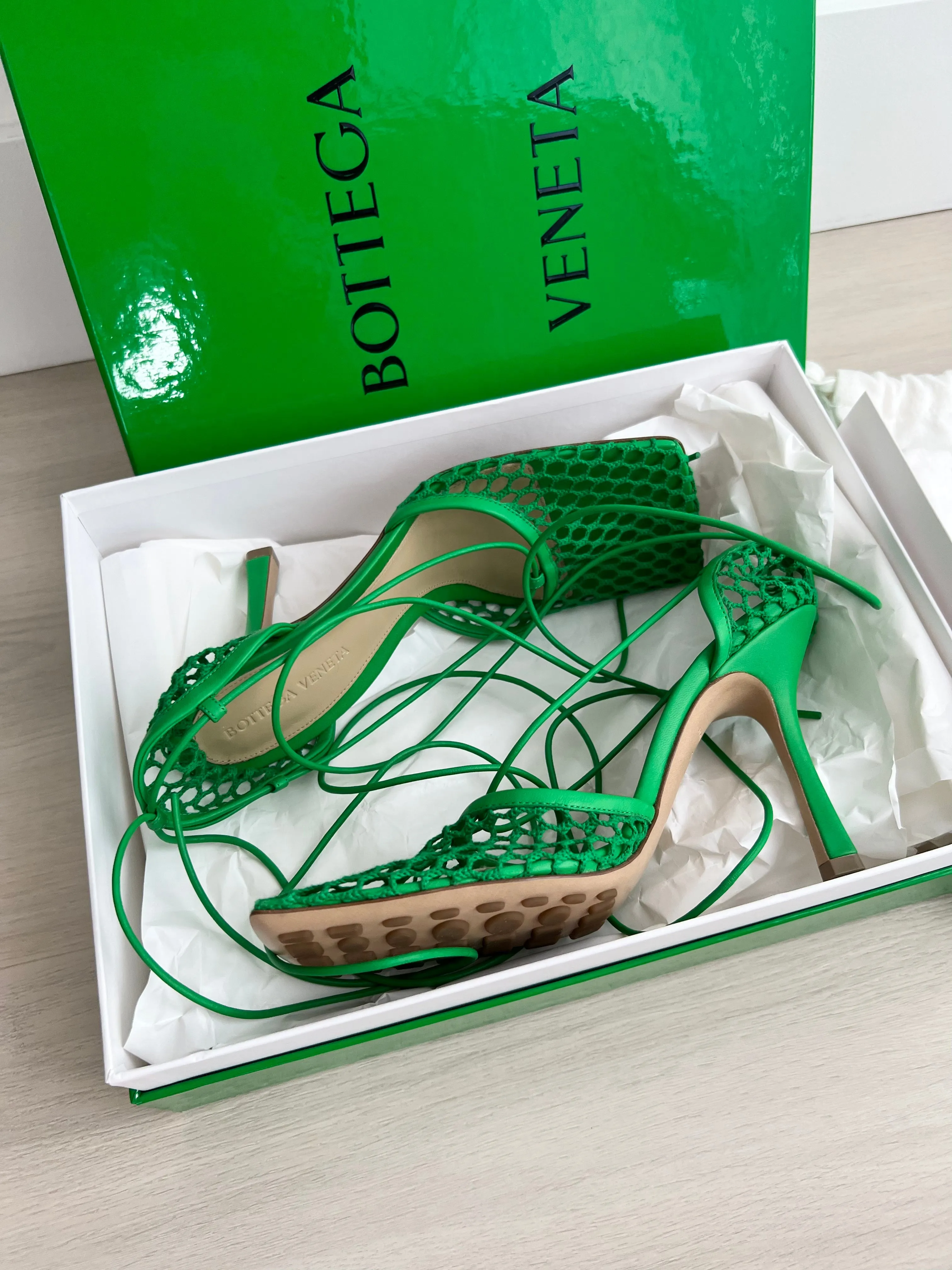 Bottega Veneta Stretch Heels