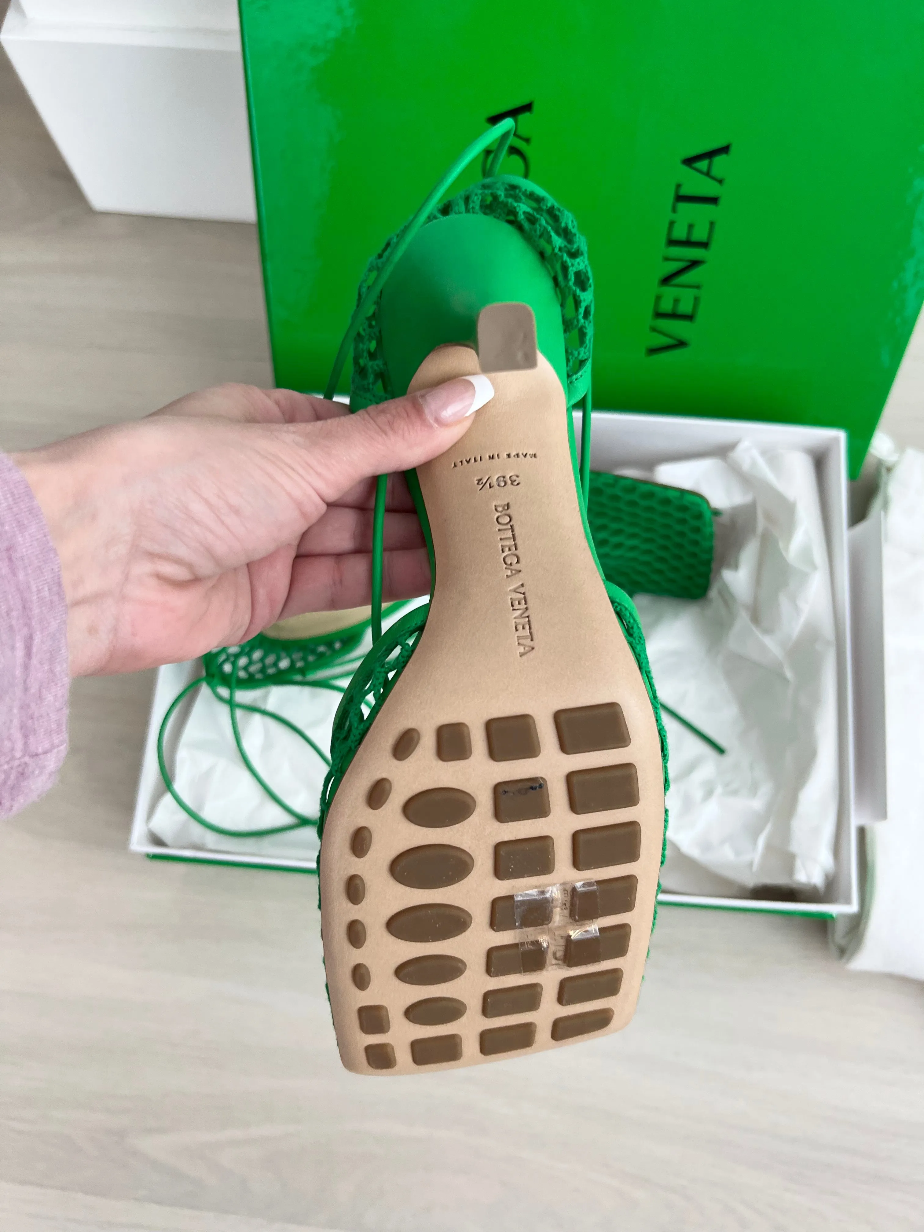 Bottega Veneta Stretch Heels