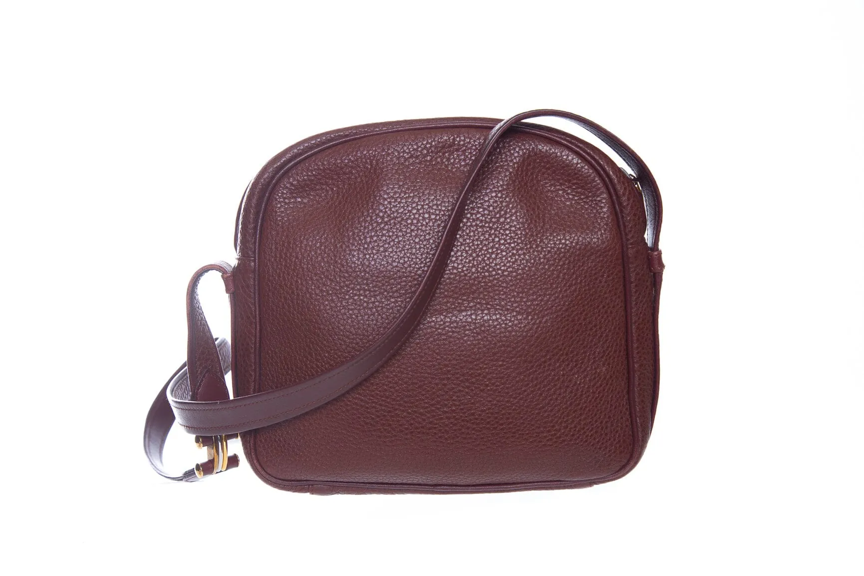 Cartier Red Grained Leather Must Line Handbag