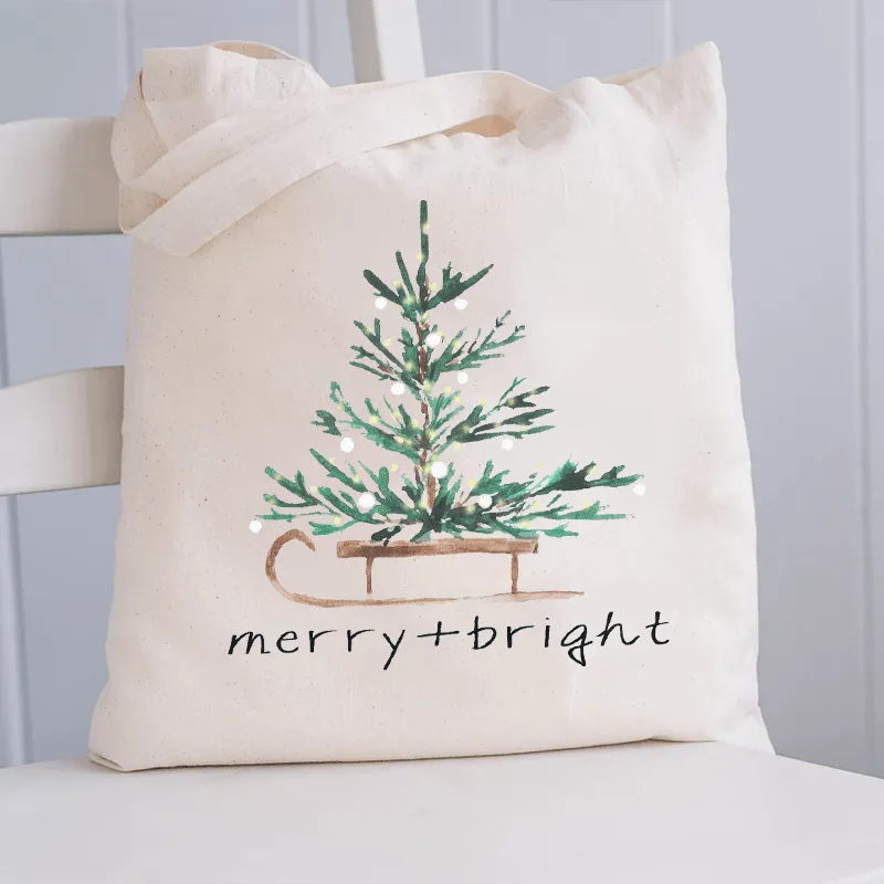Christmas Women's Fashion Casual Canvas Bag Handbag