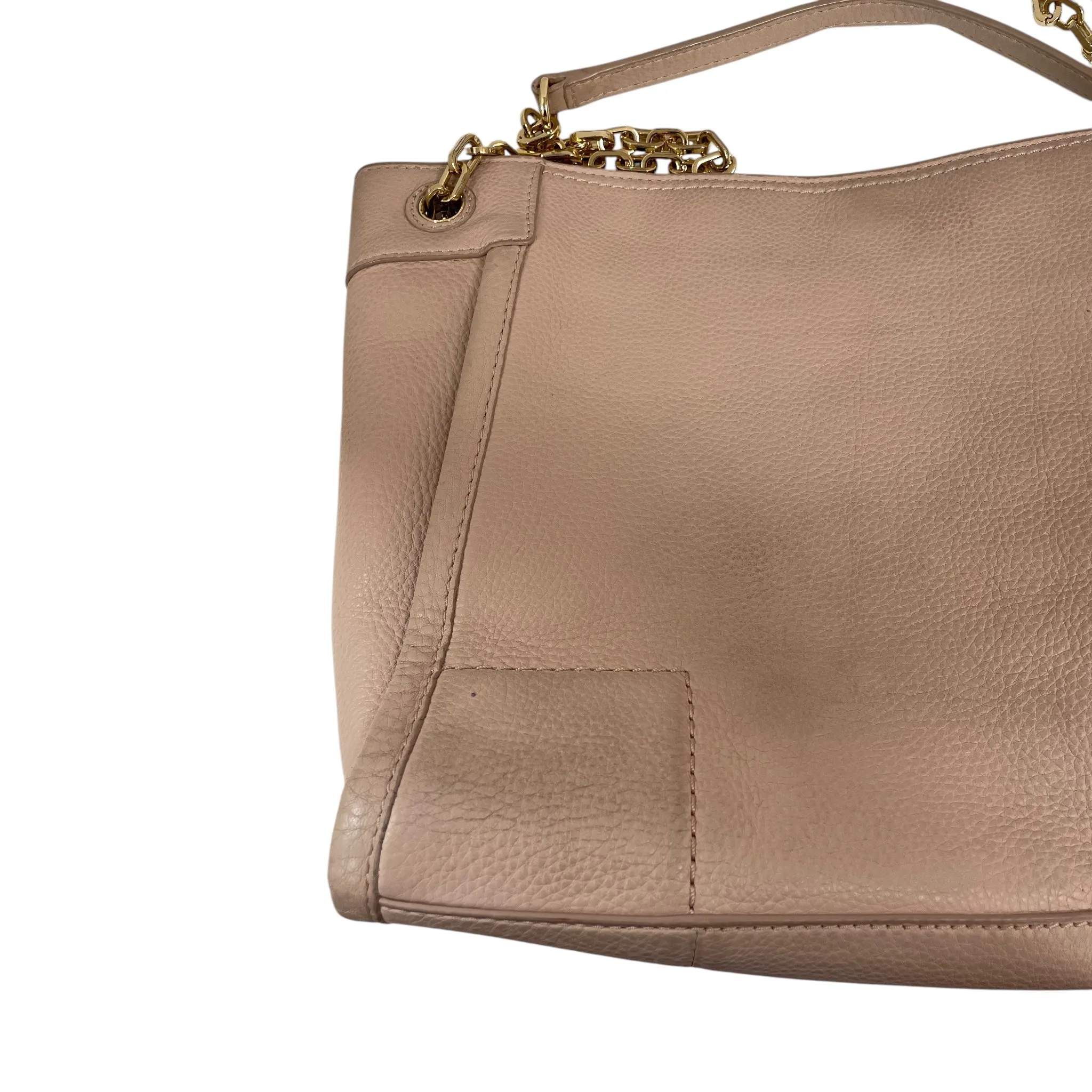 Handbag Designer By Tory Burch In Pink, Size:Medium