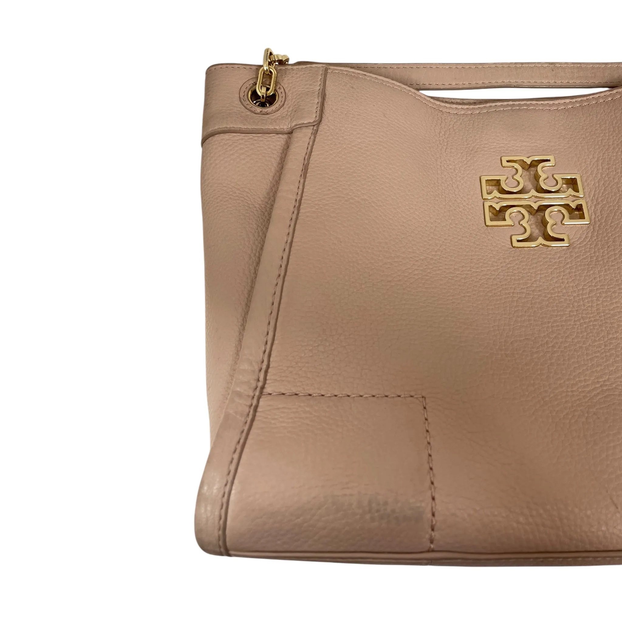 Handbag Designer By Tory Burch In Pink, Size:Medium