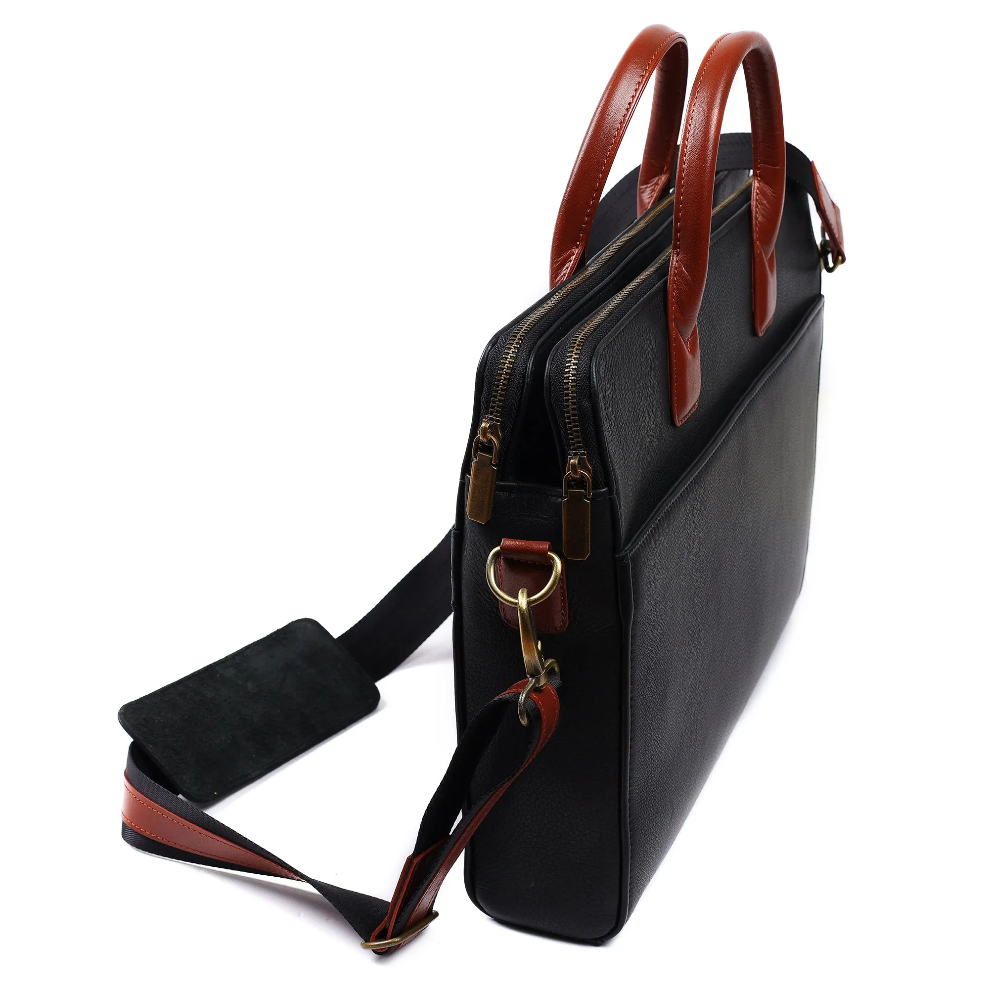 Premium Leather Laptop Bag - Model CL BAG 003
