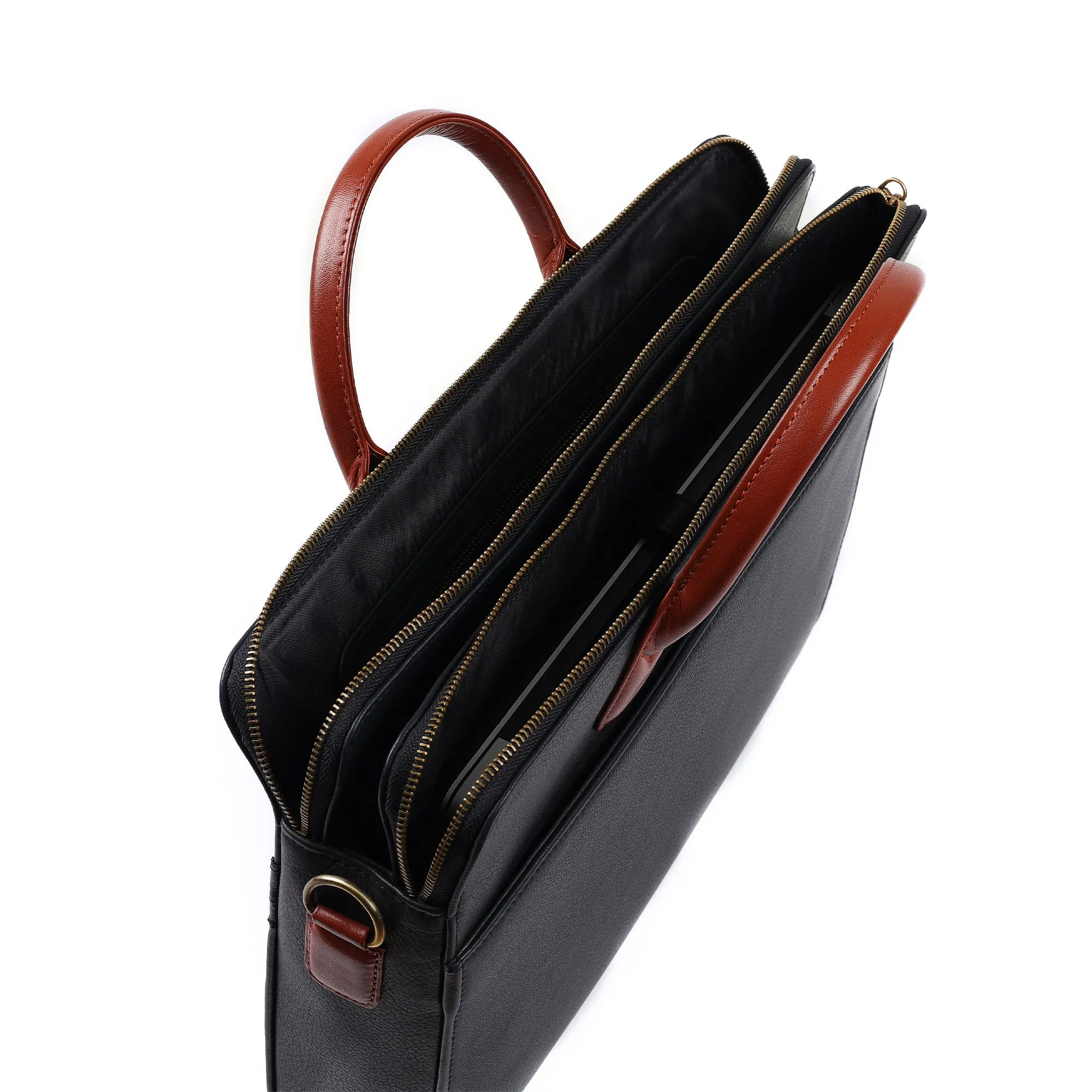Premium Leather Laptop Bag - Model CL BAG 003