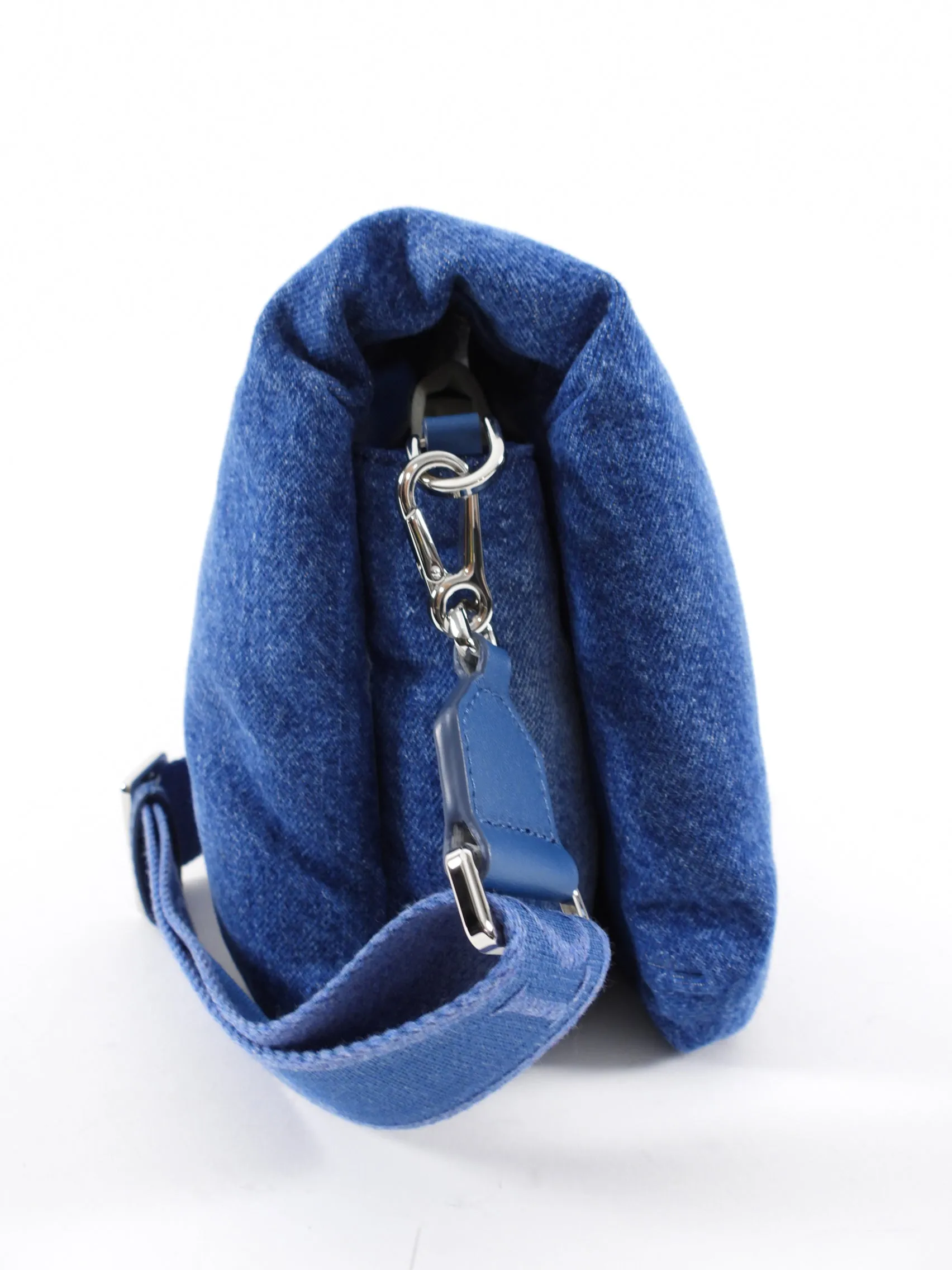 Loewe Goya Padded Denim Crossbody Bag