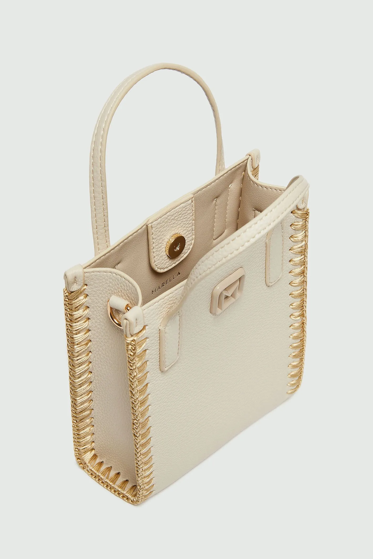 Marella Giorno 2413511026200 Ivory Handbag