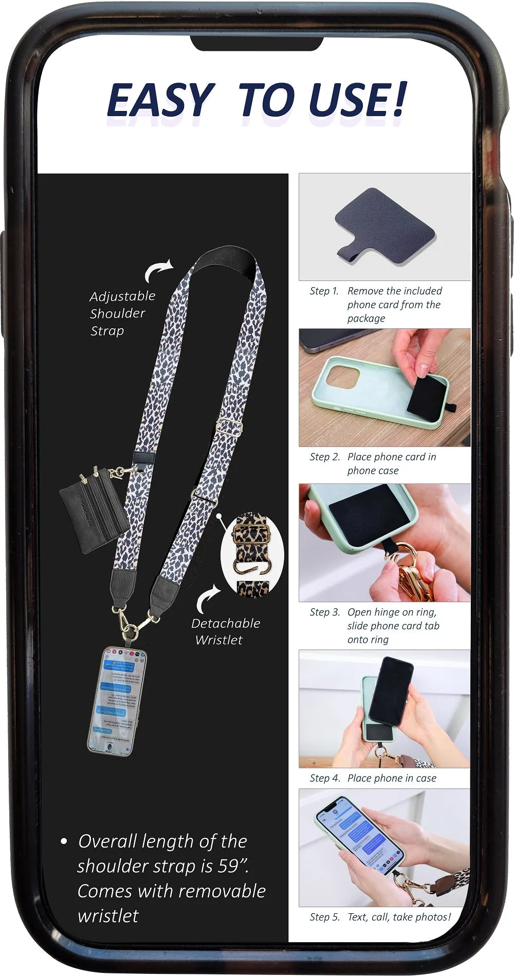 Market Live: Clip & Go Strap by Save the Girls (Ships in 2-3 Weeks)