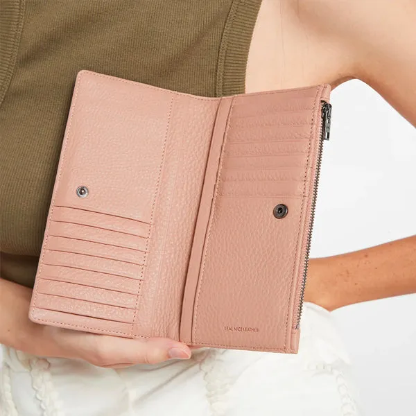 Old Flame Wallet - Dusty Pink