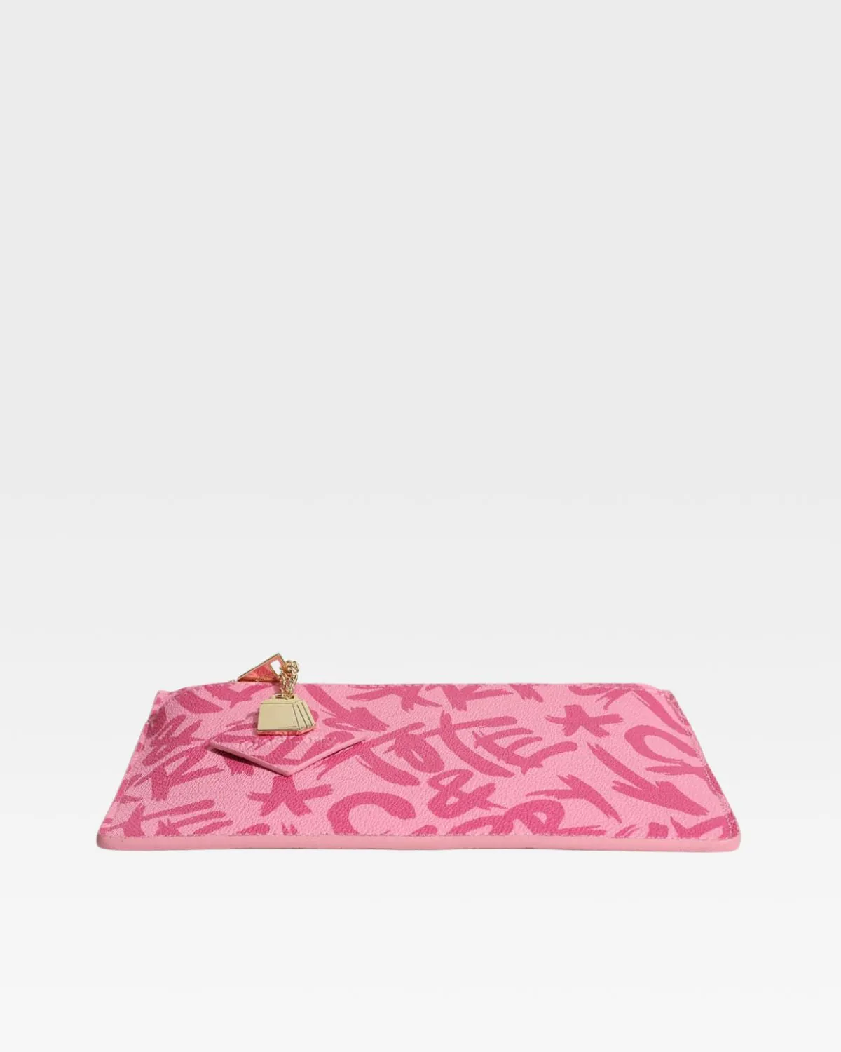 Pink Tote&Carry Clutch Bag