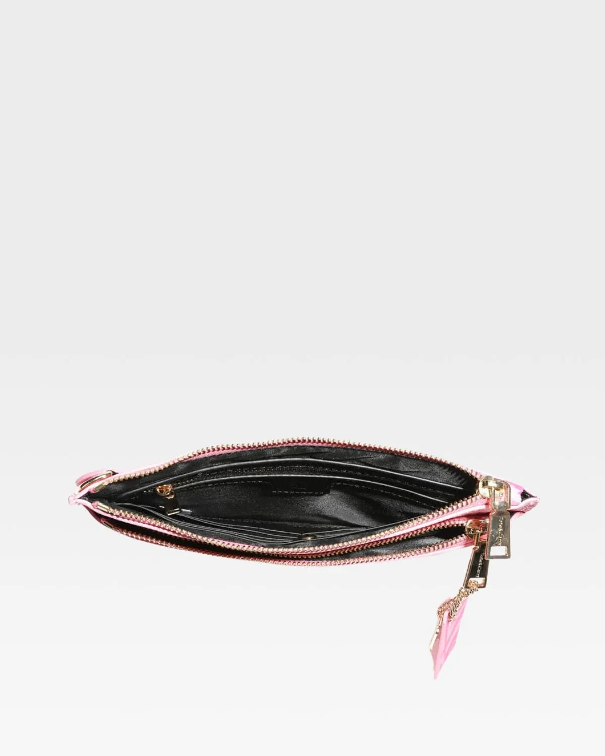 Pink Tote&Carry Clutch Bag
