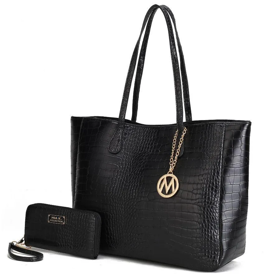 Sadie Oversize Tote & Wallet Set