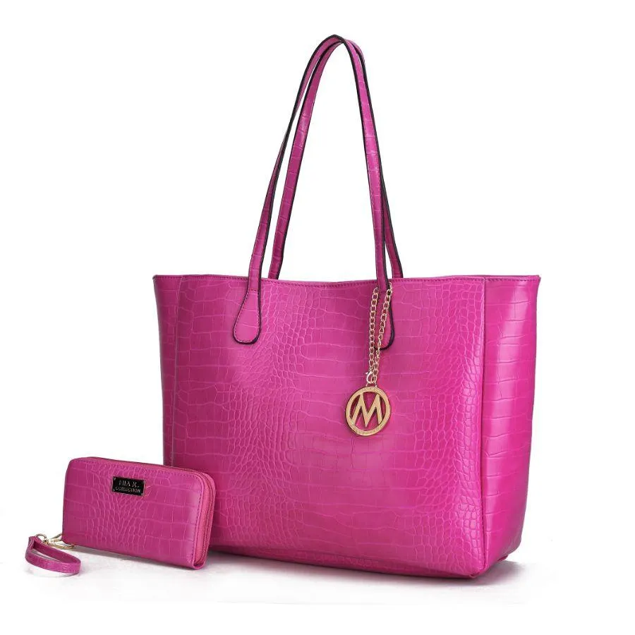 Sadie Oversize Tote & Wallet Set