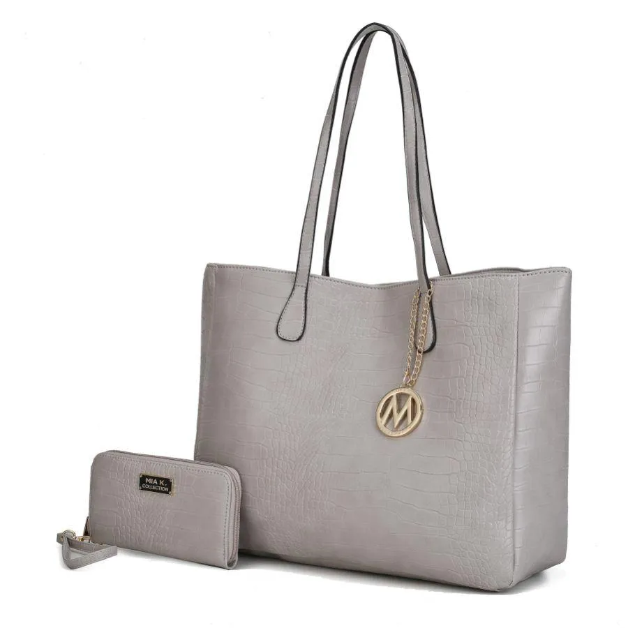 Sadie Oversize Tote & Wallet Set