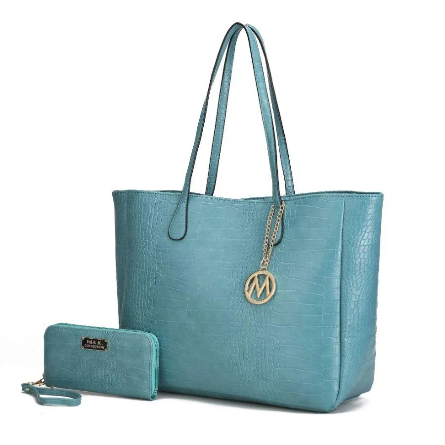 Sadie Oversize Tote & Wallet Set