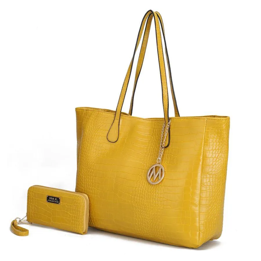 Sadie Oversize Tote & Wallet Set