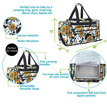 Sunflower Farm NGIL Canvas 20 Duffle Bag